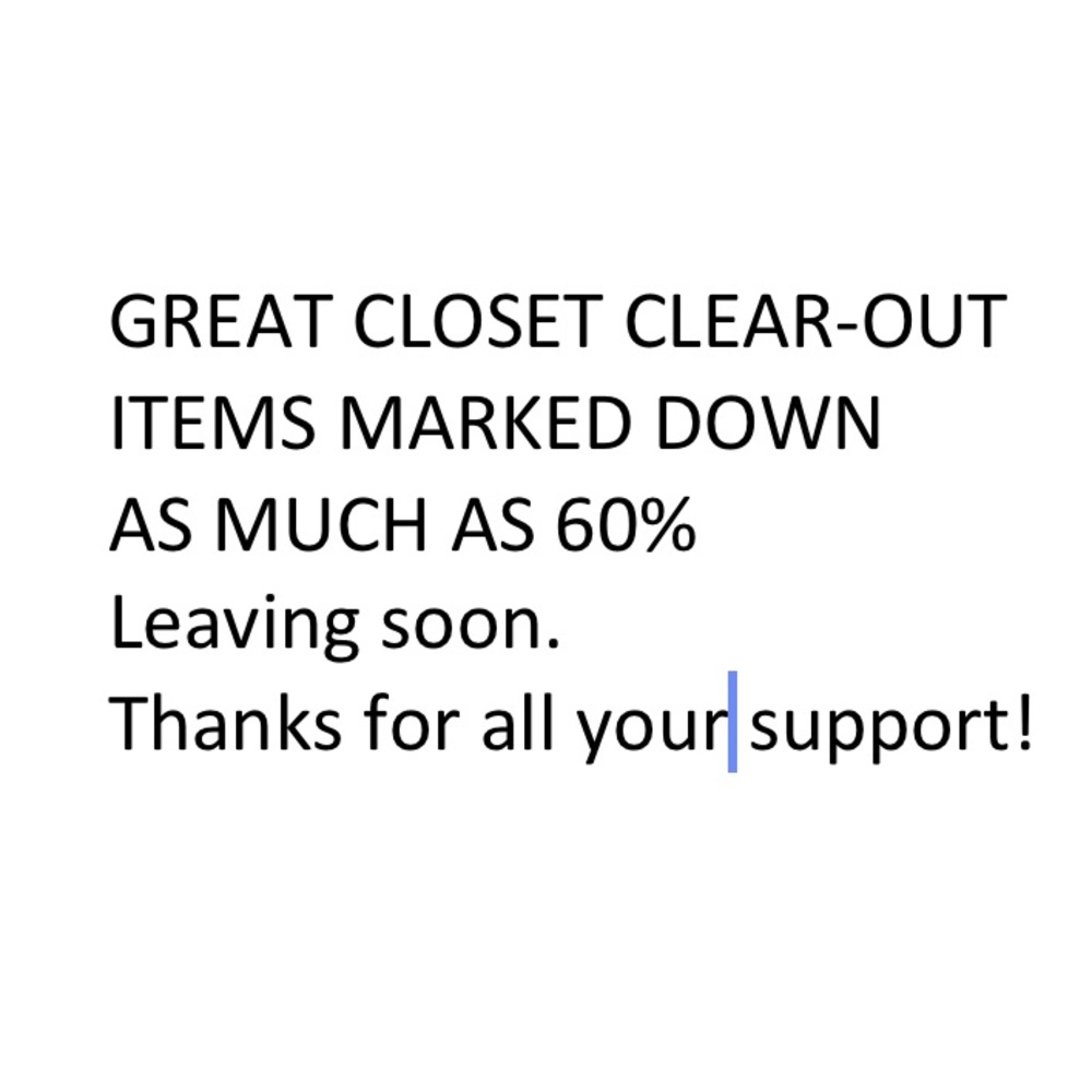 CLOSING UP SHOP! DEEP DISCOUNTS